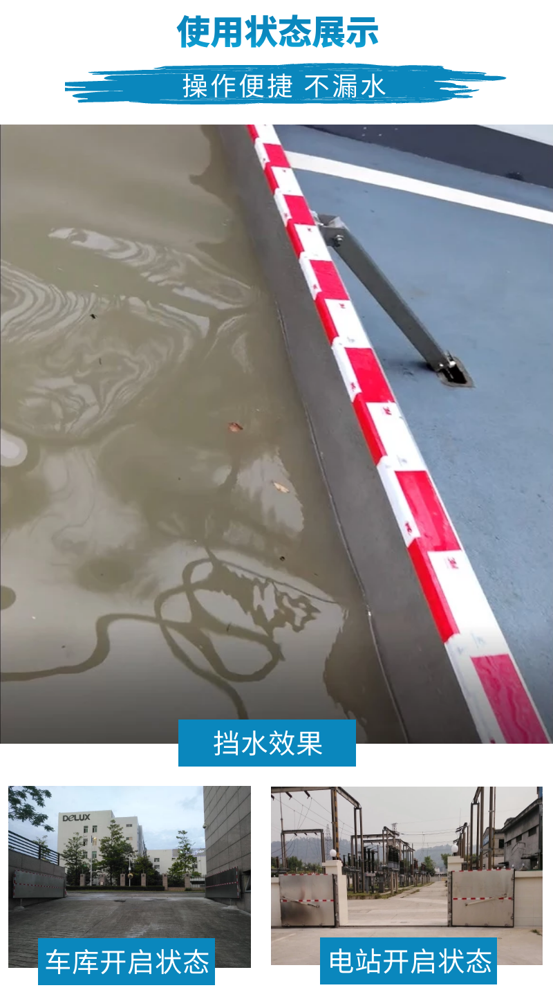 防洪門使用場(chǎng)景